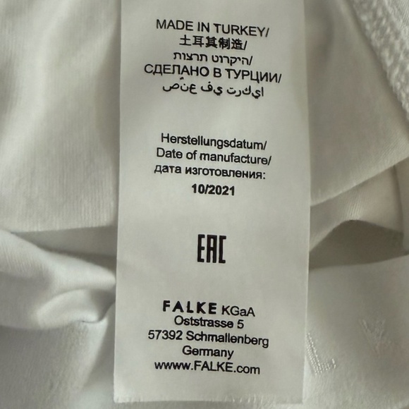 [NEW] Set of Two Falke White Boxer Briefs Classic Comfort - Picture 4 of 5